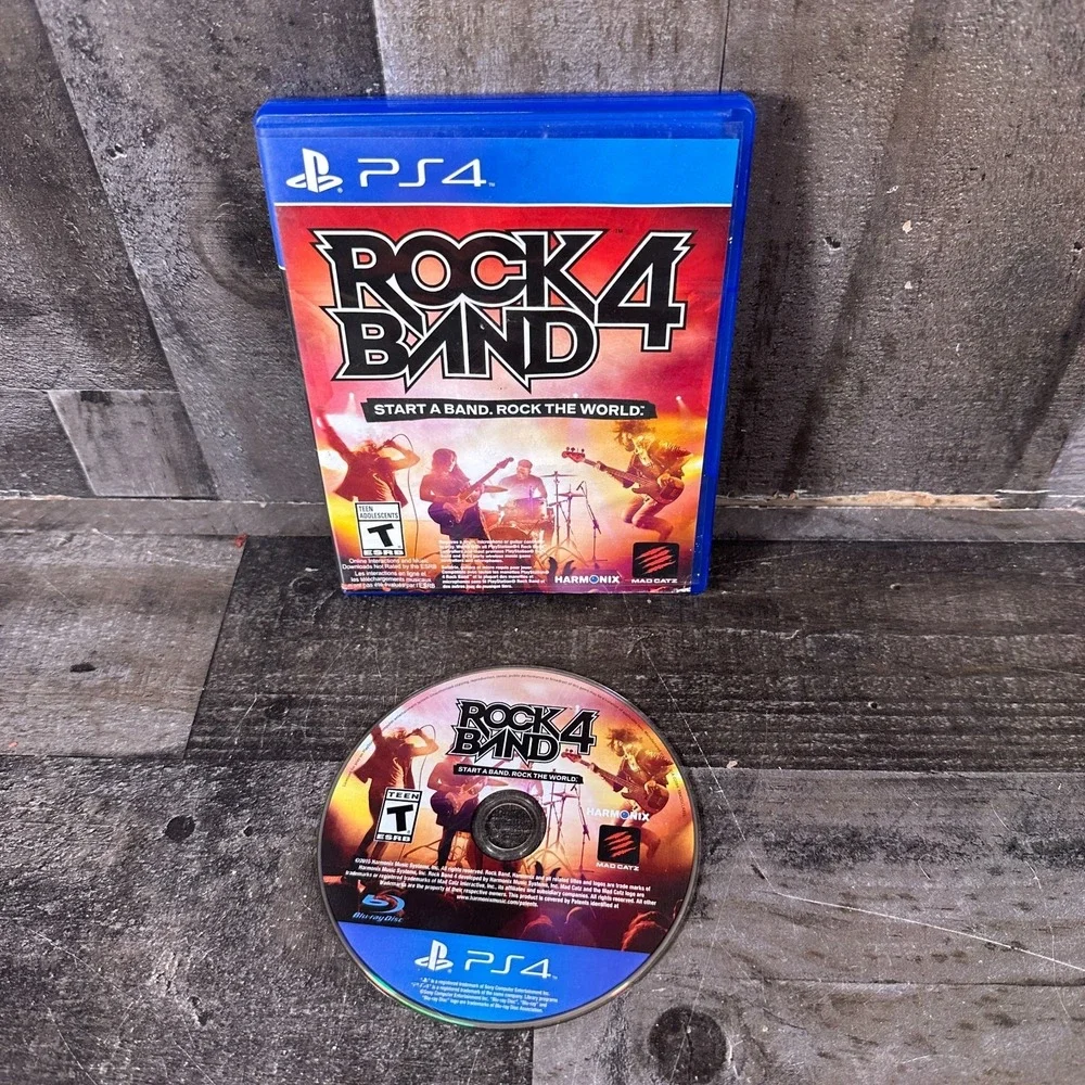 Rock Band 4 Game Only PS4 (Sony PlayStation 4, 2015) | Tested |